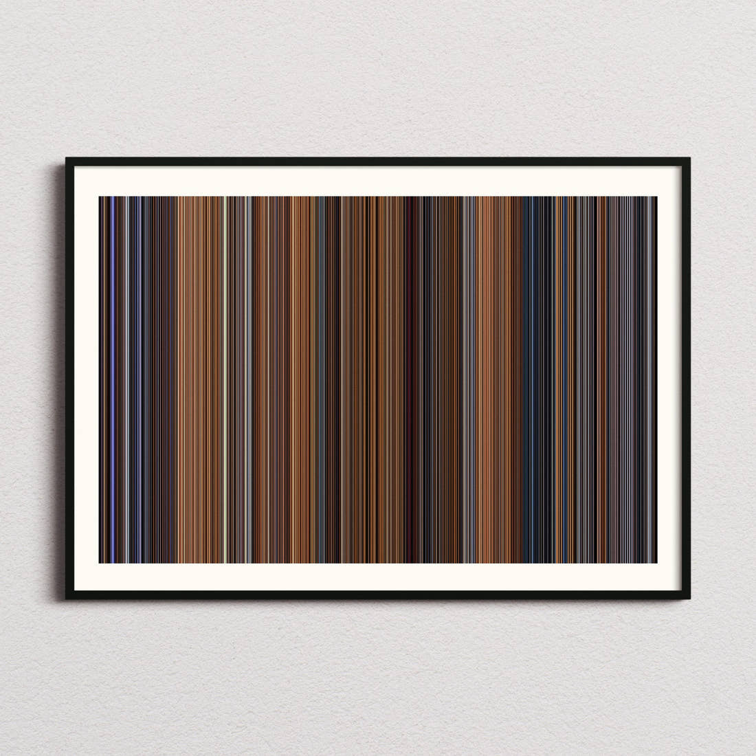 Tuesdays With Morrie Movie Barcode Poster - Barcode Only