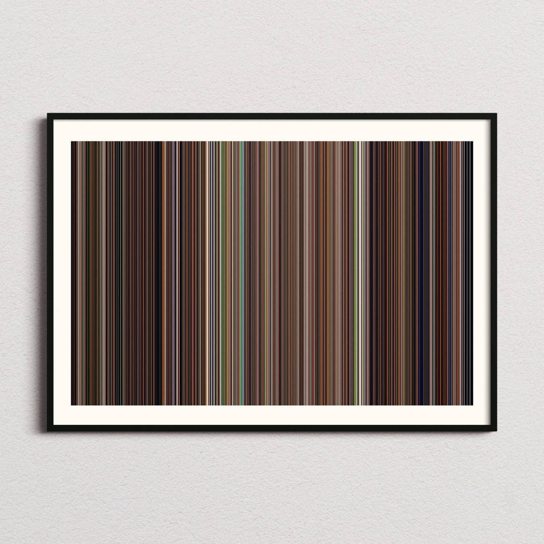 Twilight Movie Barcode Poster - Barcode Only