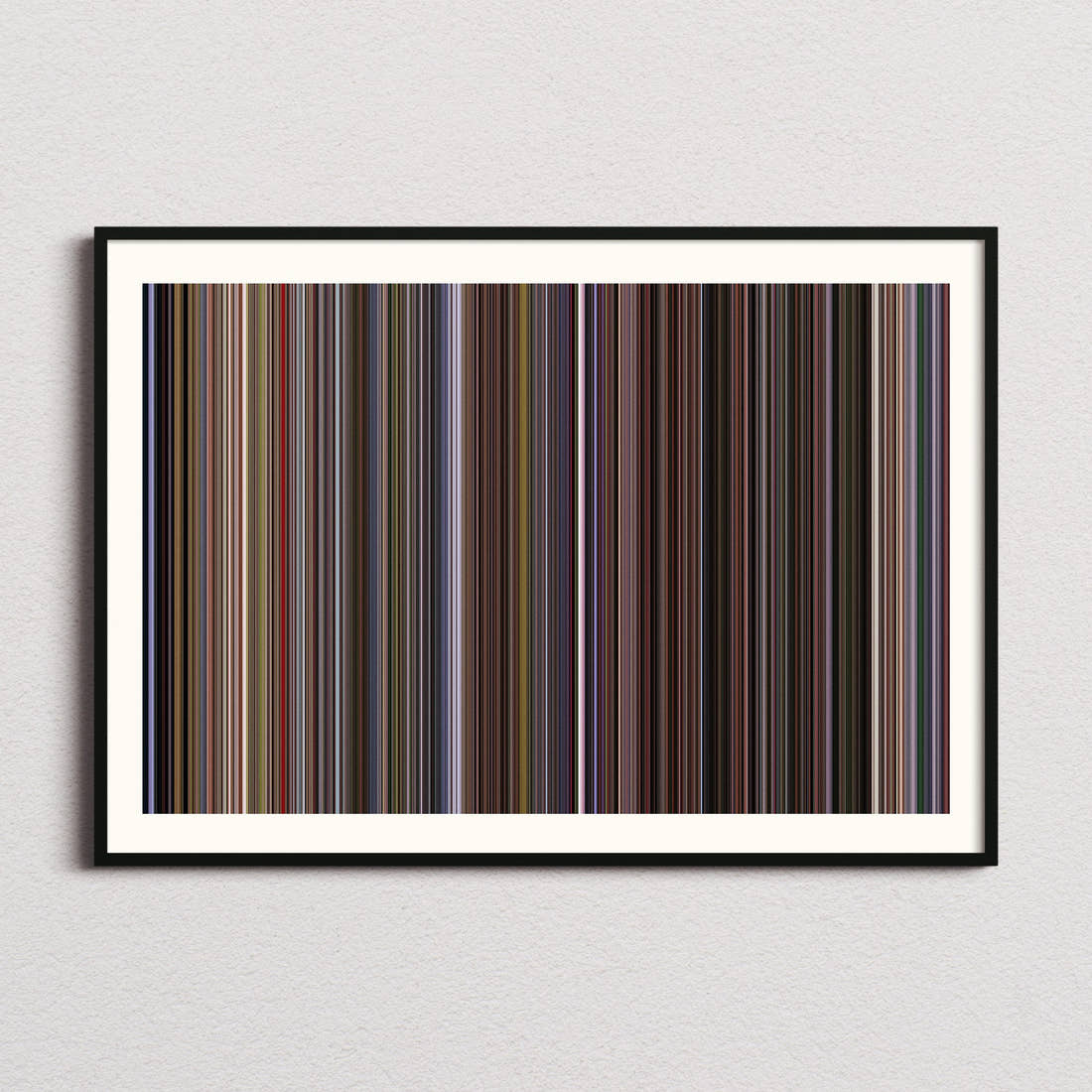 Twister Movie Barcode Poster - Barcode Only