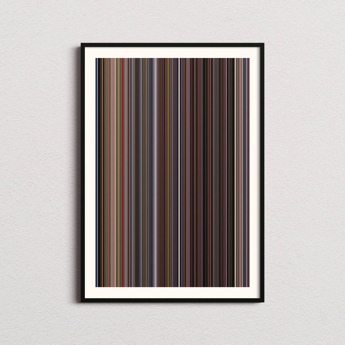 Twister Movie Barcode Poster - Barcode Only