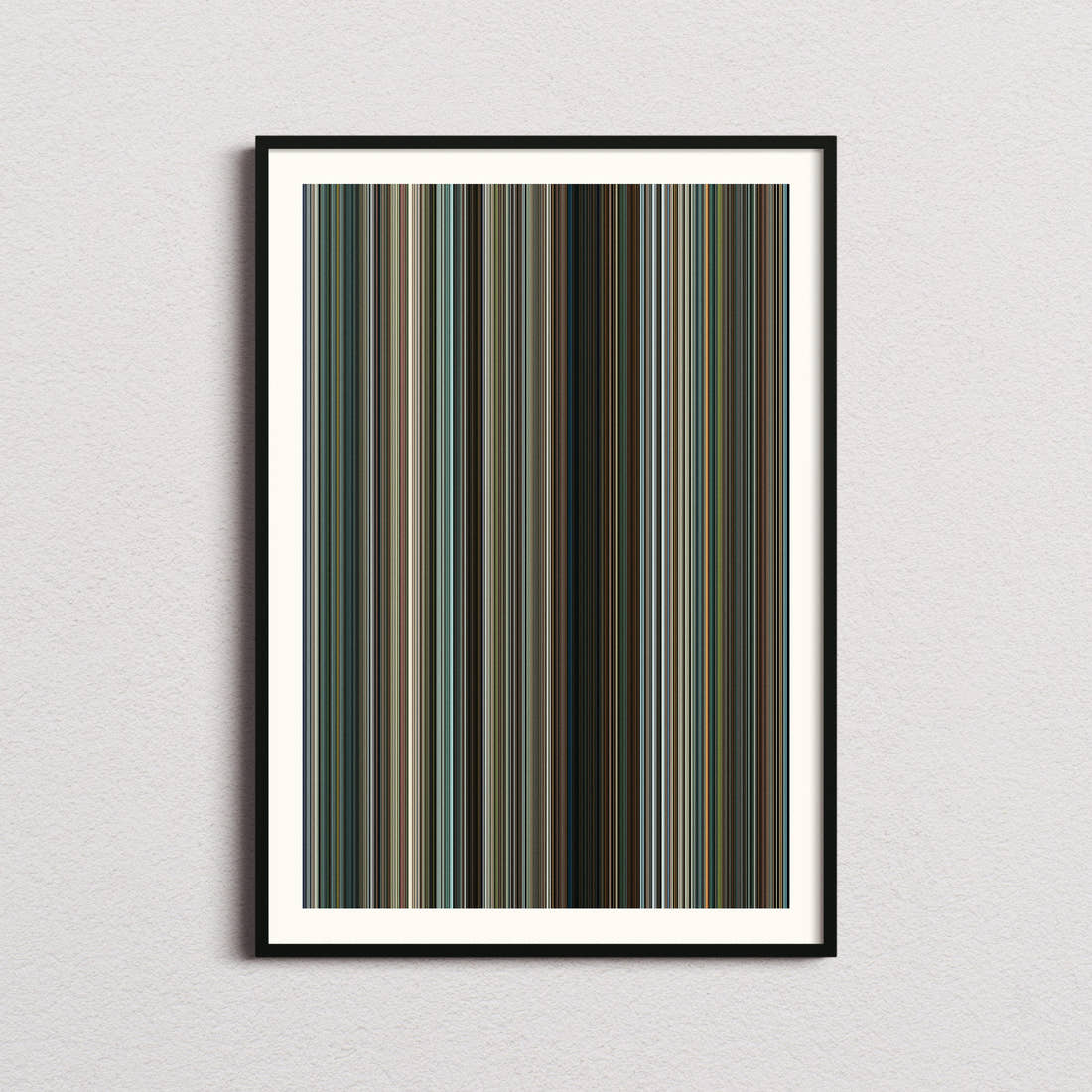 Twisters Movie Barcode Poster - Barcode Only