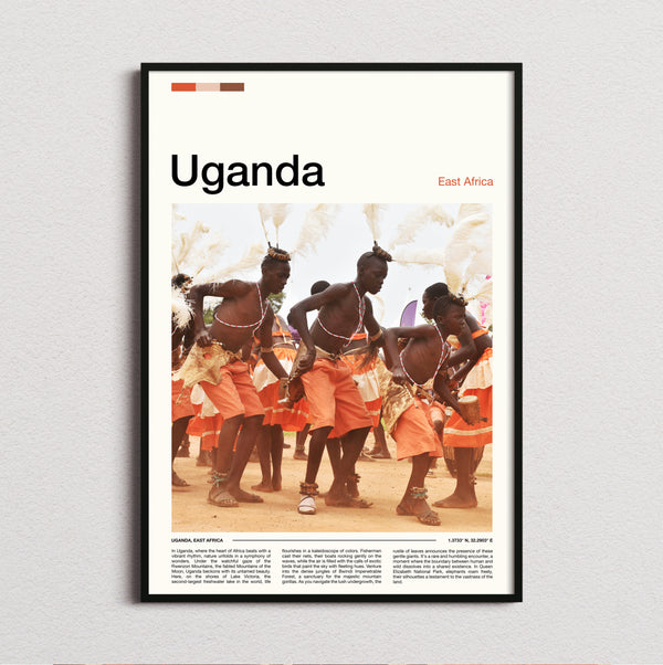 Uganda - Traditional Dancers - Travel Print