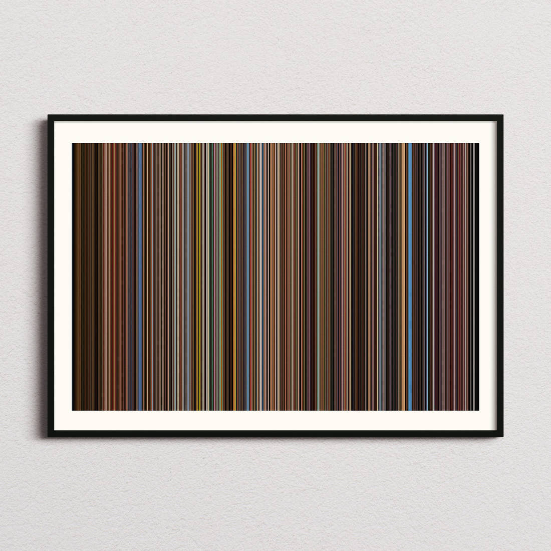 UHF Movie Barcode Poster - Barcode Only