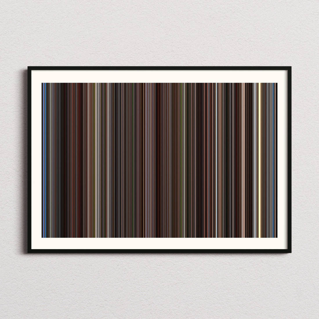 Undercover Blues Movie Barcode Poster - Barcode Only