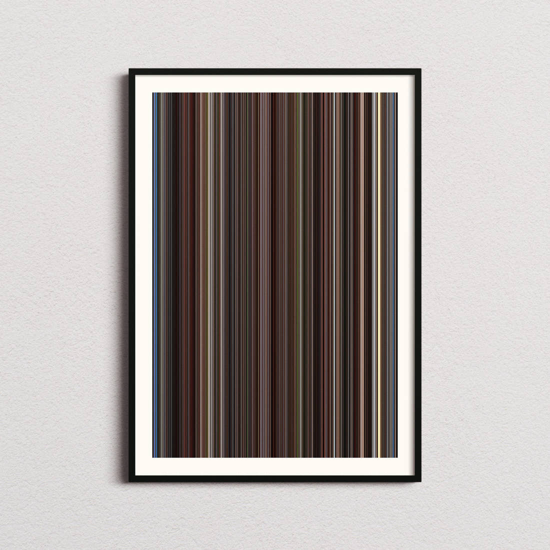 Undercover Blues Movie Barcode Poster - Barcode Only