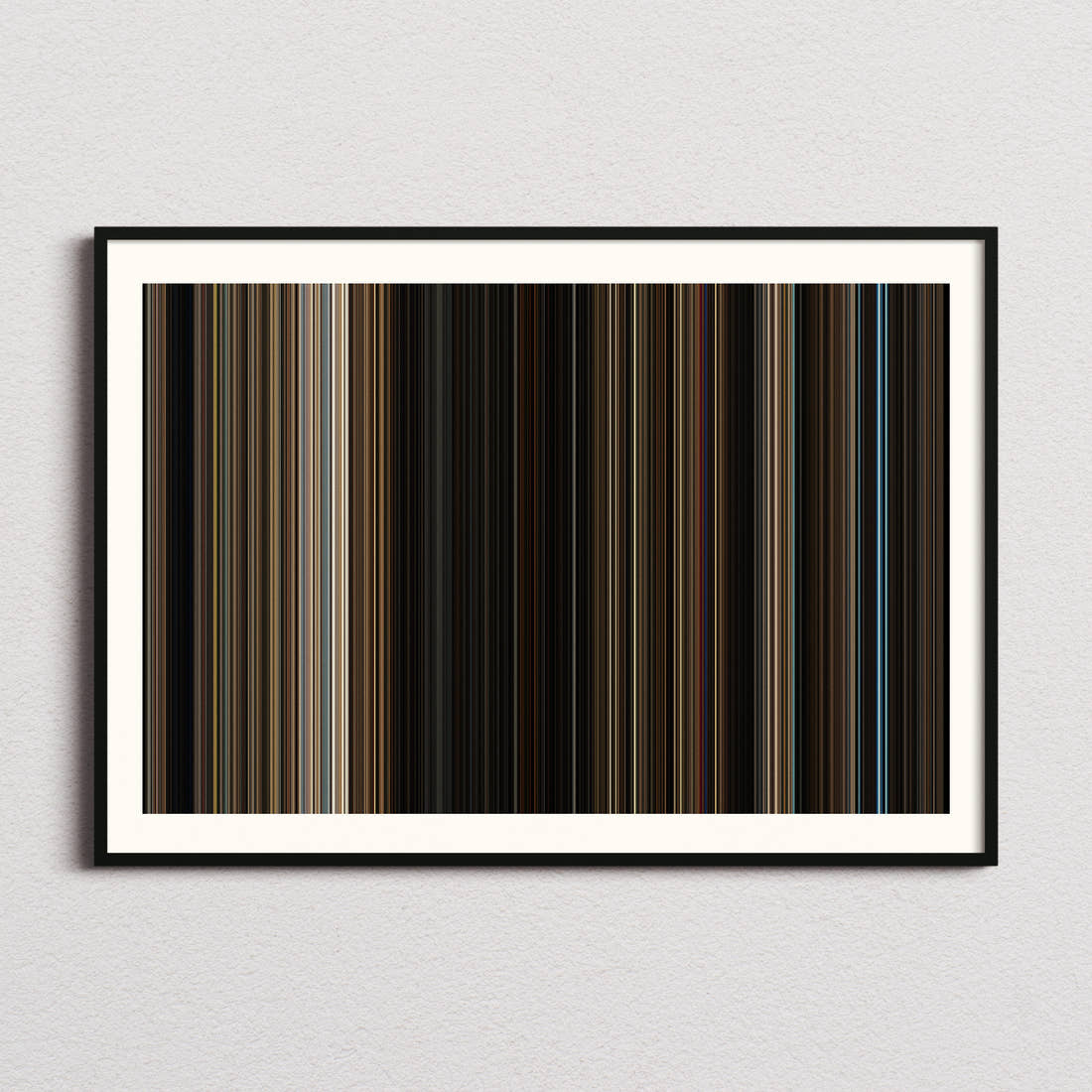 Us Movie Barcode Poster - Barcode Only
