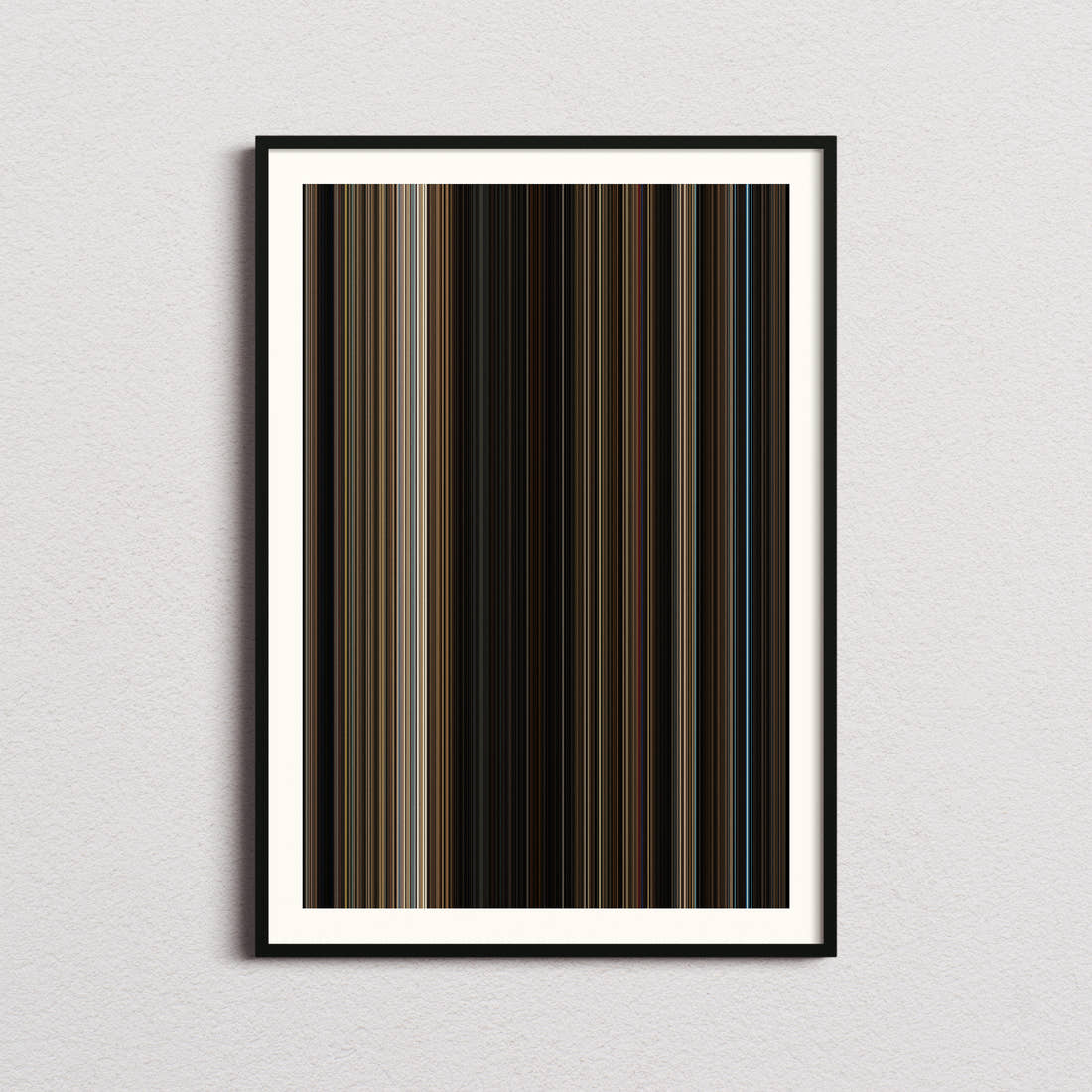 Us Movie Barcode Poster - Barcode Only