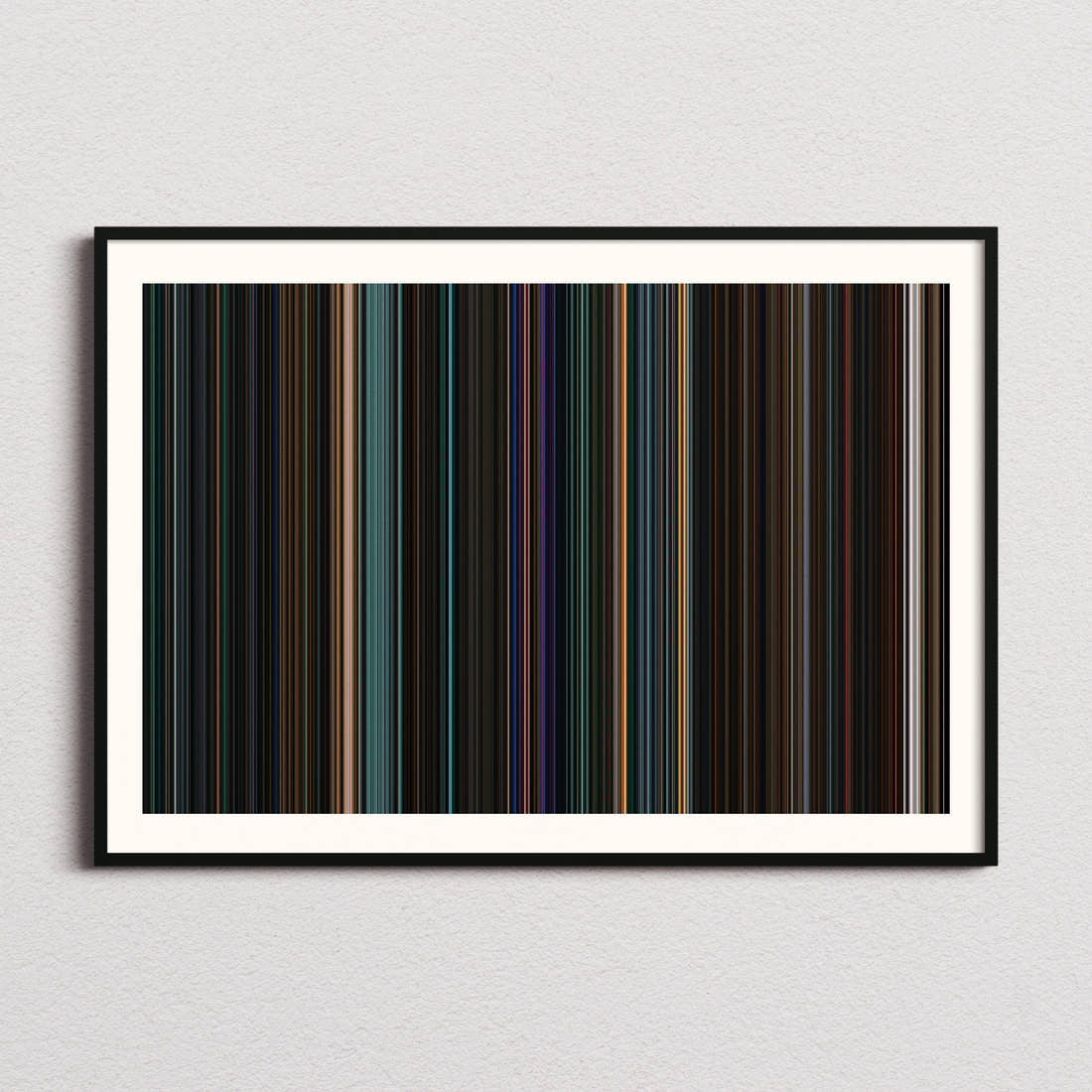 Venom: Let There Be Carnage Movie Barcode Poster - Barcode Only