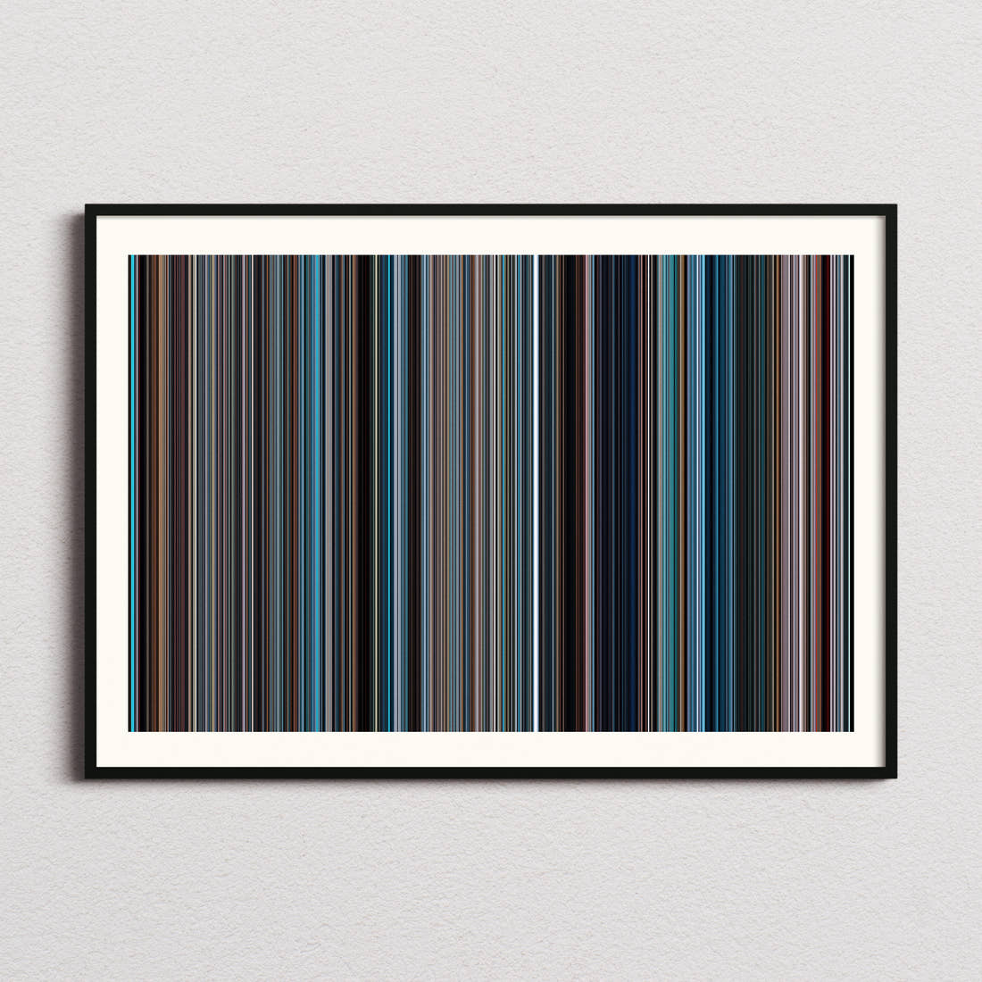 Venom Movie Barcode Poster - Barcode Only
