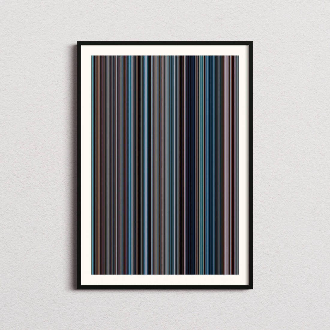 Venom Movie Barcode Poster - Barcode Only