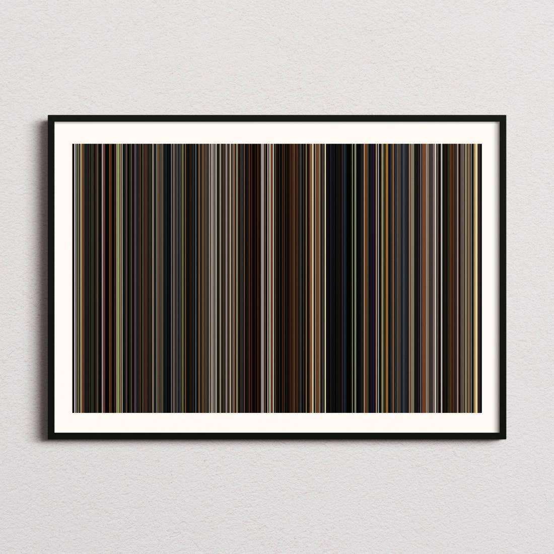Wake Up Dead Man: A Knives Out Mystery Movie Barcode Poster - Barcode Only