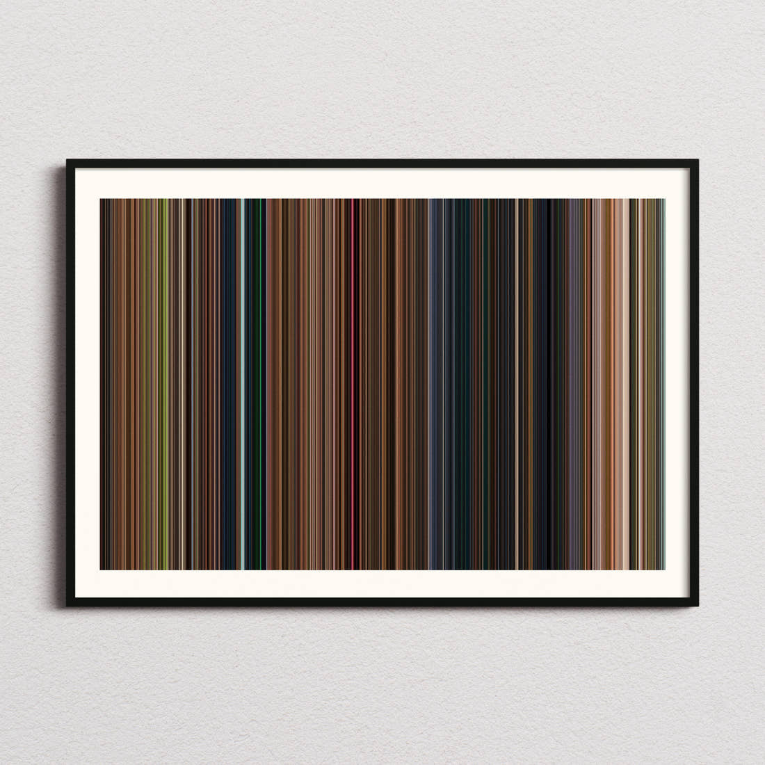 Wallace & Gromit: Vengeance Most Fowl Movie Barcode Poster - Barcode Only