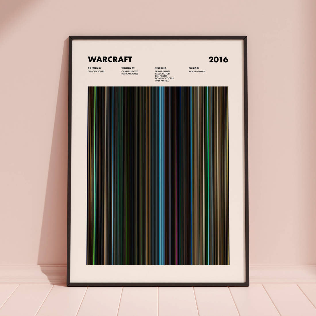 Warcraft Movie Barcode Poster