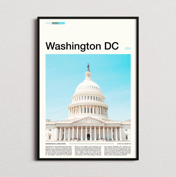 Washington - Capitol Dome - Travel Print