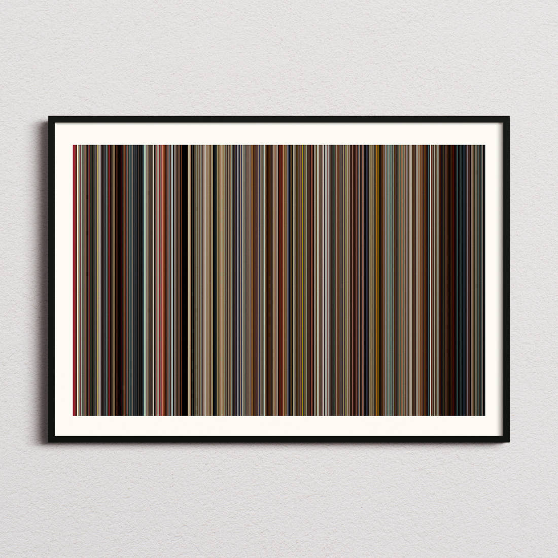 We Need to Talk About Kevin Movie Barcode Poster - Barcode Only