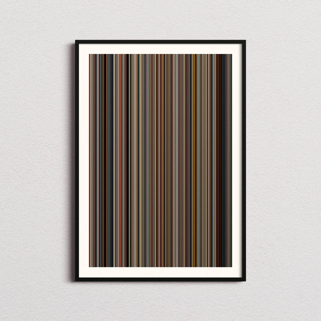 We Need to Talk About Kevin Movie Barcode Poster - Barcode Only
