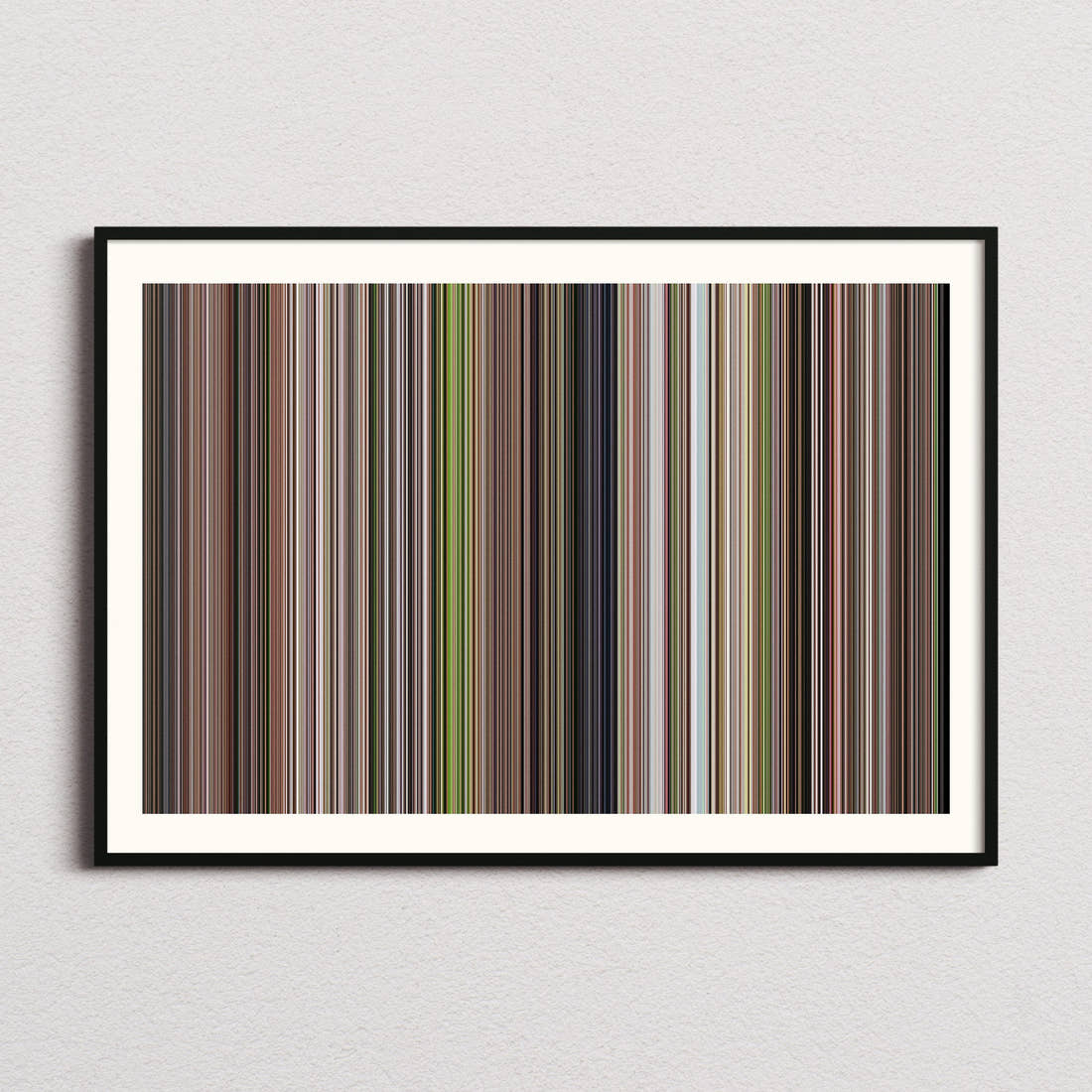 Wedding Crashers Movie Barcode Poster - Barcode Only