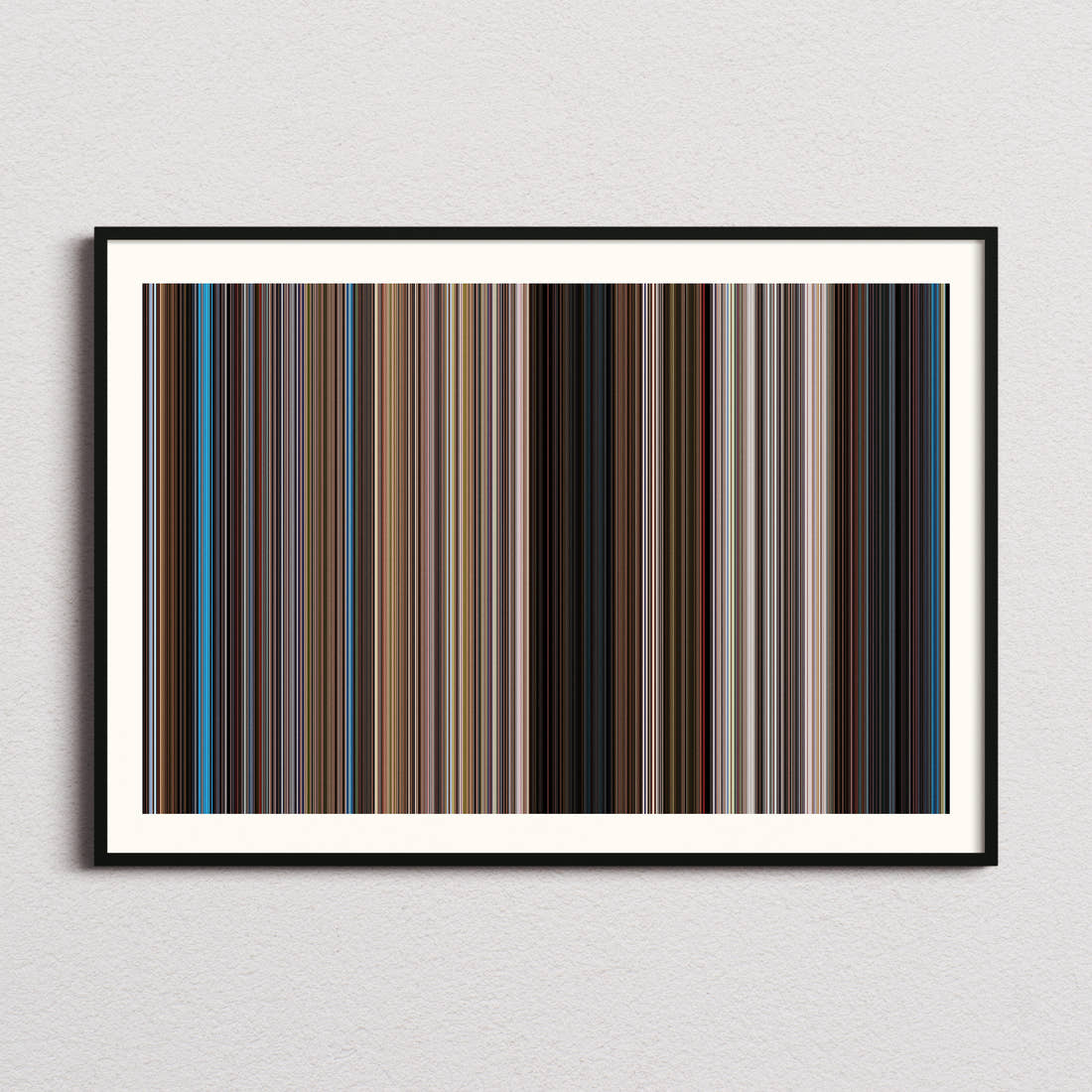 We're the Millers Movie Barcode Poster - Barcode Only