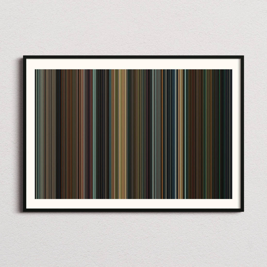 West Side Story 2021 Movie Barcode Poster - Barcode Only