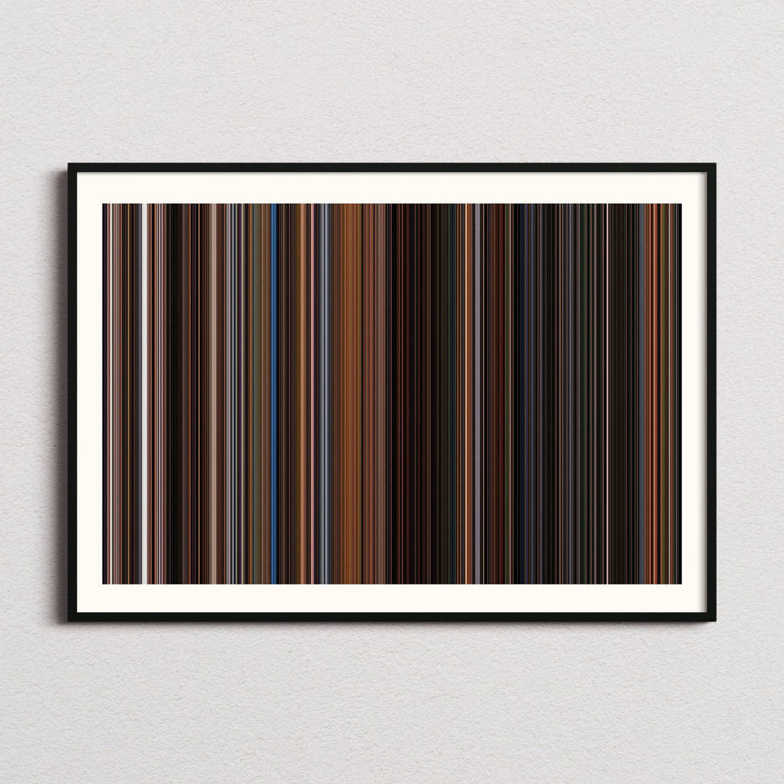 What Dreams May Come Movie Barcode Poster - Barcode Only