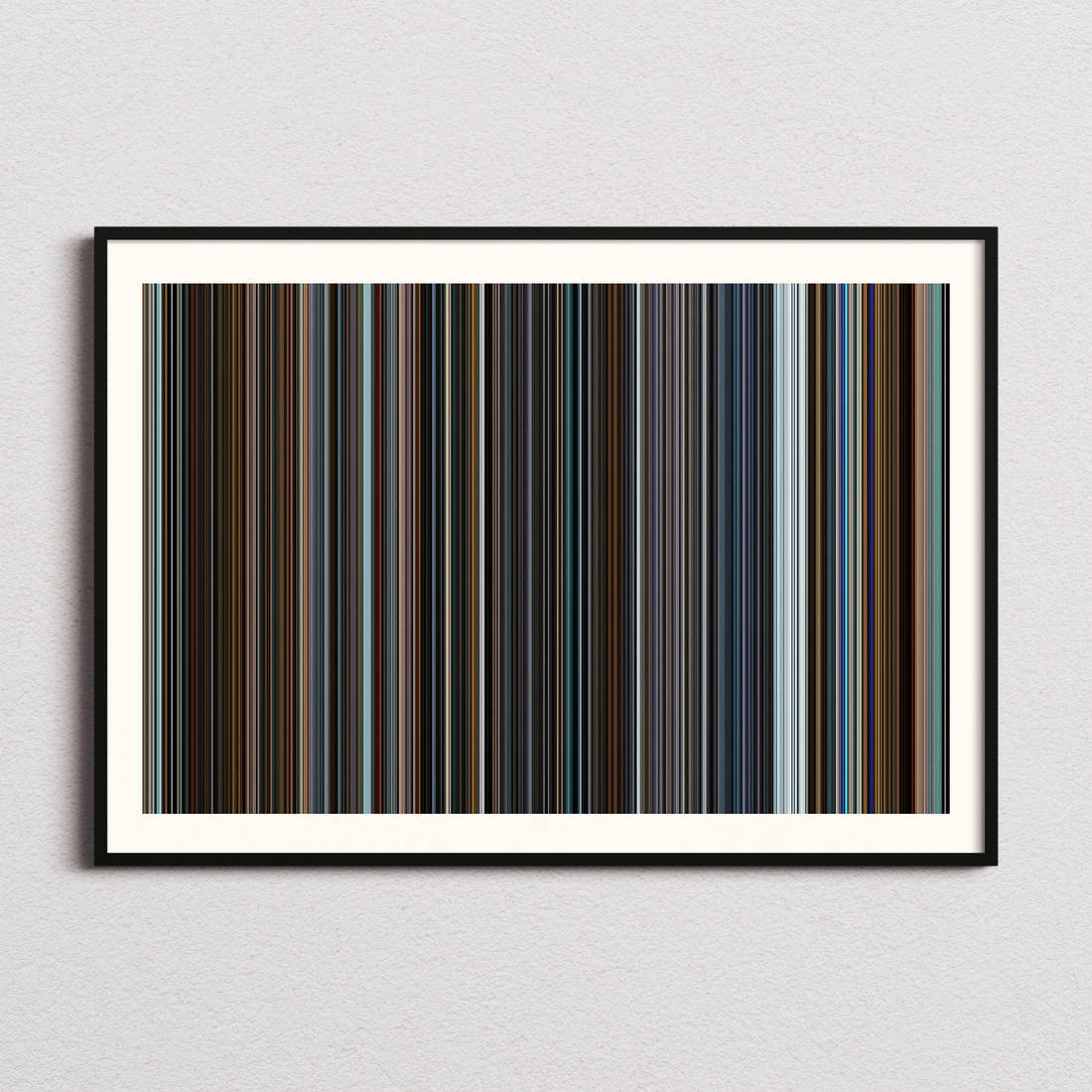 What Happened to Monday Movie Barcode Poster - Barcode Only