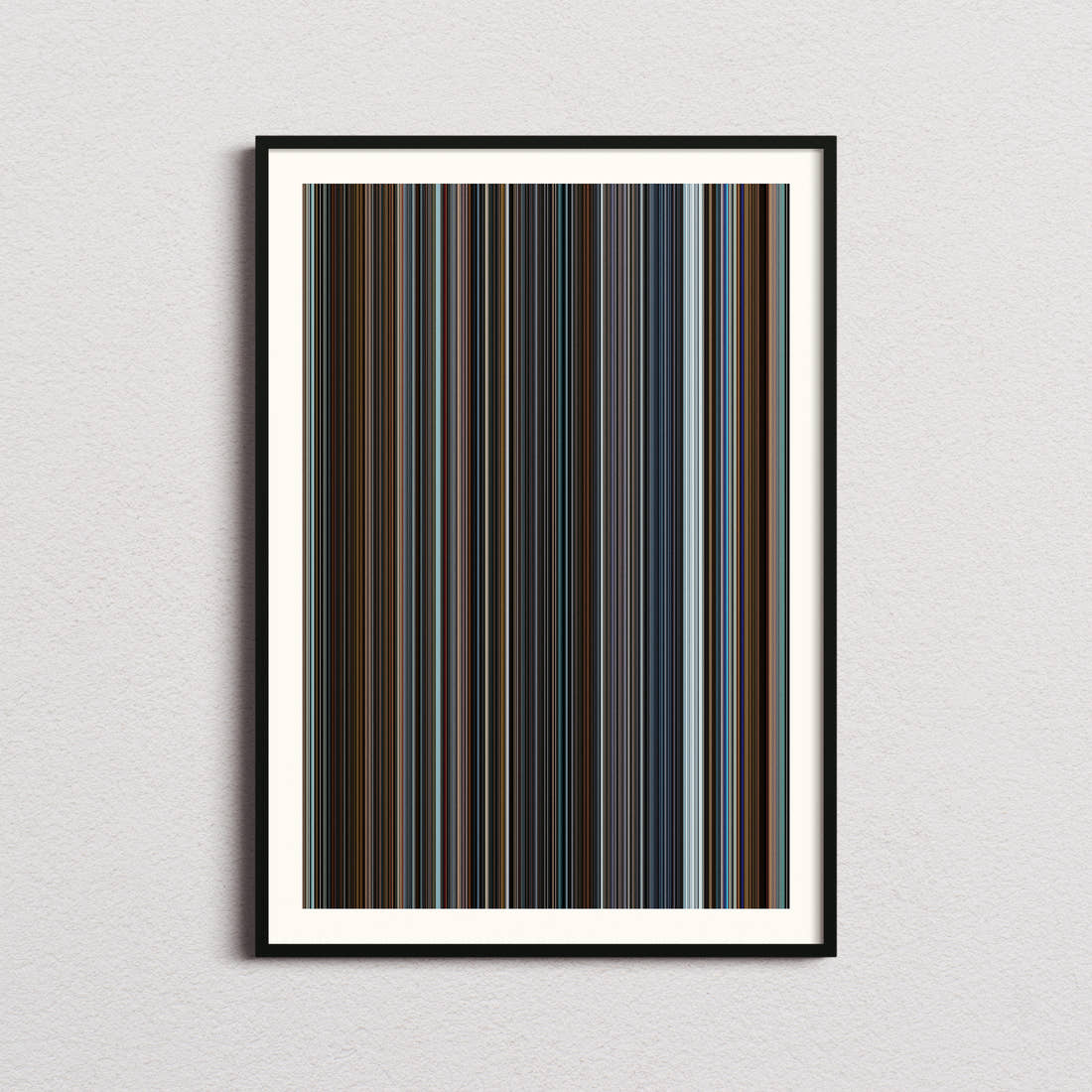 What Happened to Monday Movie Barcode Poster - Barcode Only