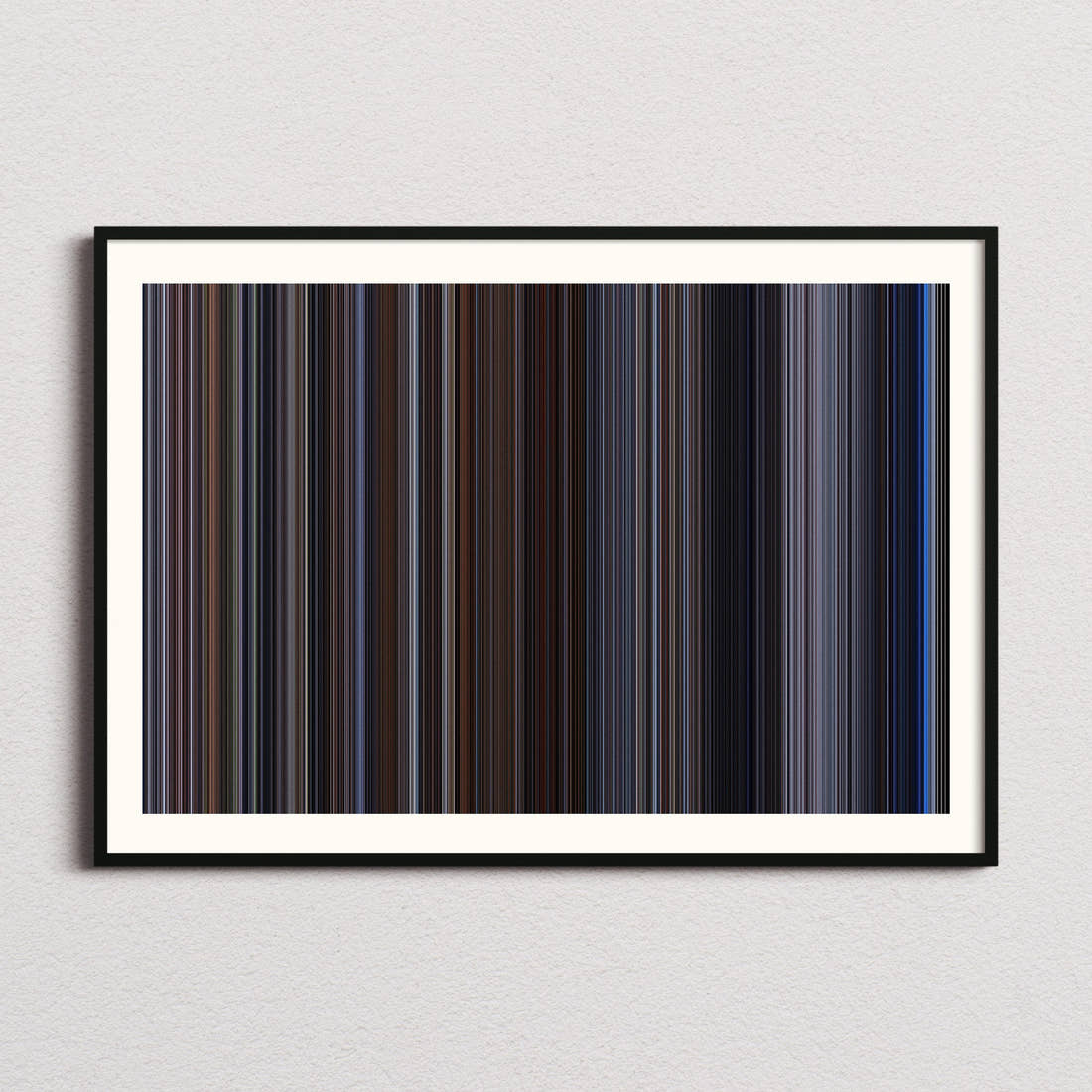 What Lies Beneath Movie Barcode Poster - Barcode Only