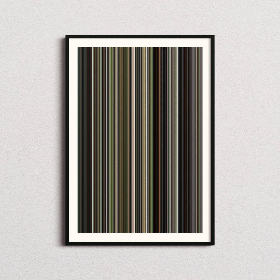 Where the Crawdads Sing Movie Barcode Poster - Barcode Only