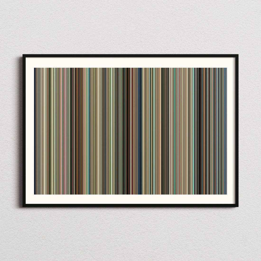 Whisper Of The Heart Movie Barcode Poster - Barcode Only