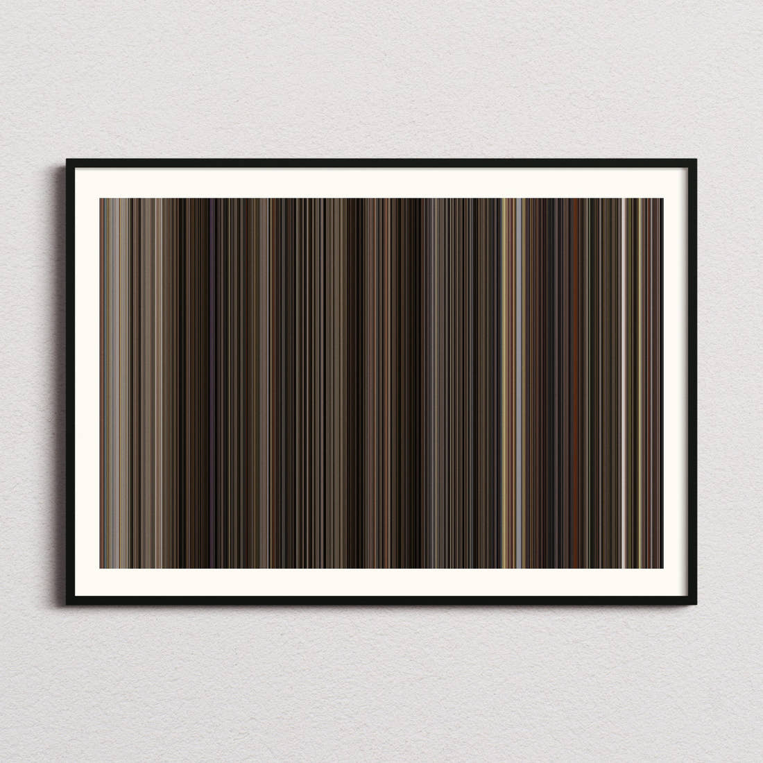 Who Framed Roger Rabbit Movie Barcode Poster - Barcode Only