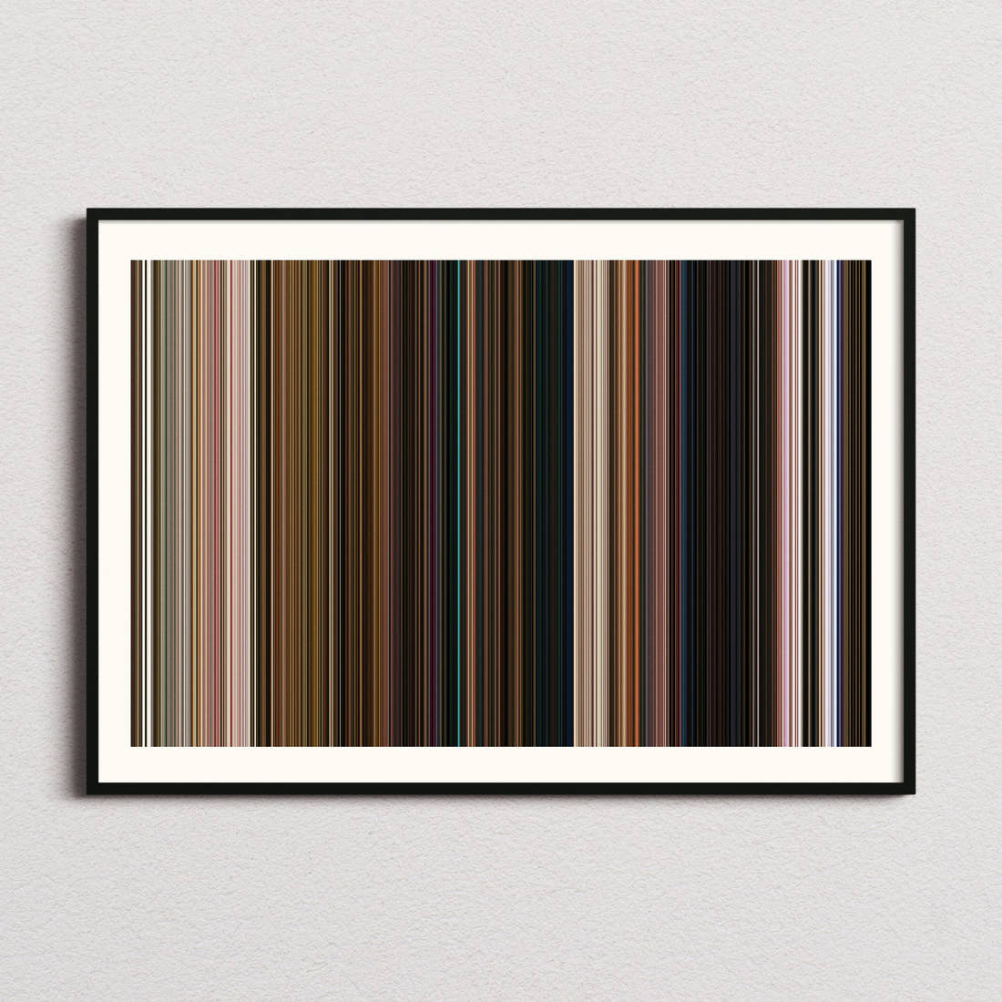 Wicked: For Good Movie Barcode Poster - Barcode Only