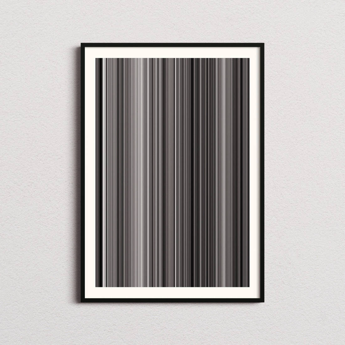 Wild Strawberries Movie Barcode Poster - Barcode Only