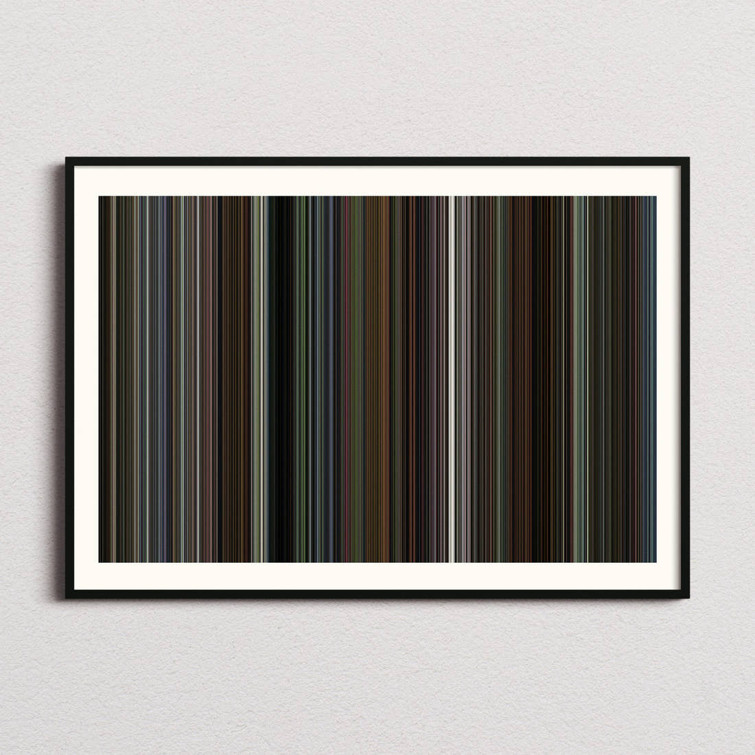 Withnail And I Movie Barcode Poster - Barcode Only