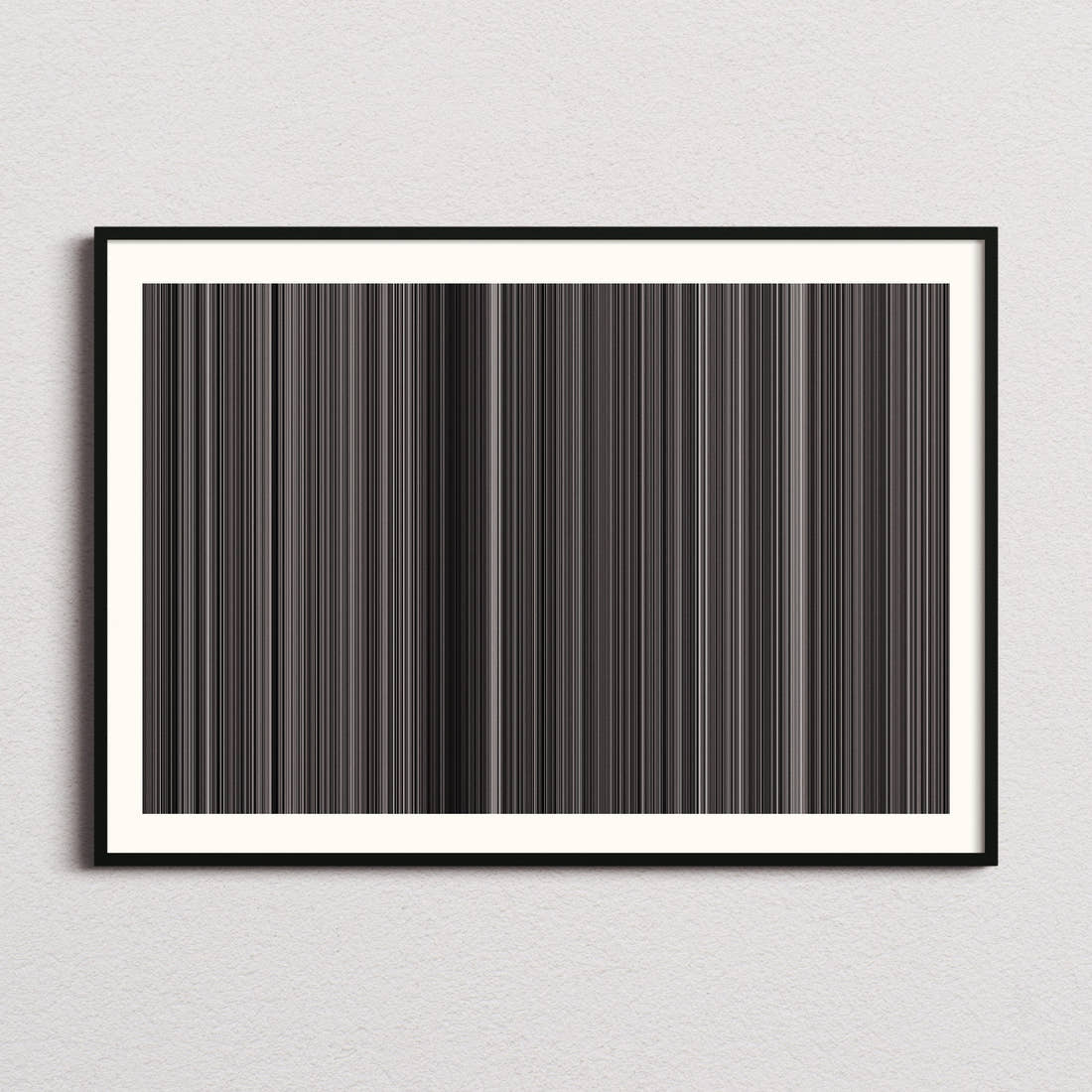 Witness for the Prosecution Movie Barcode Poster - Barcode Only