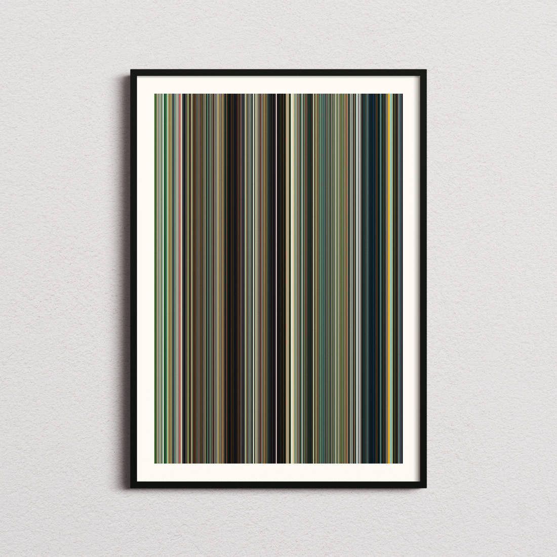 Wonder Woman 1984 Movie Barcode Poster - Barcode Only