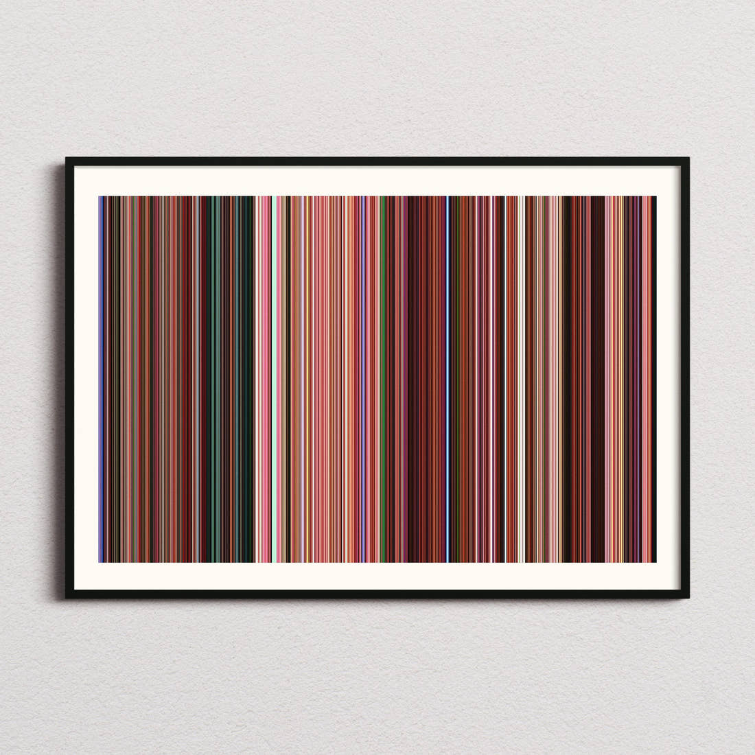 Wreck-It Ralph Movie Barcode Poster - Barcode Only