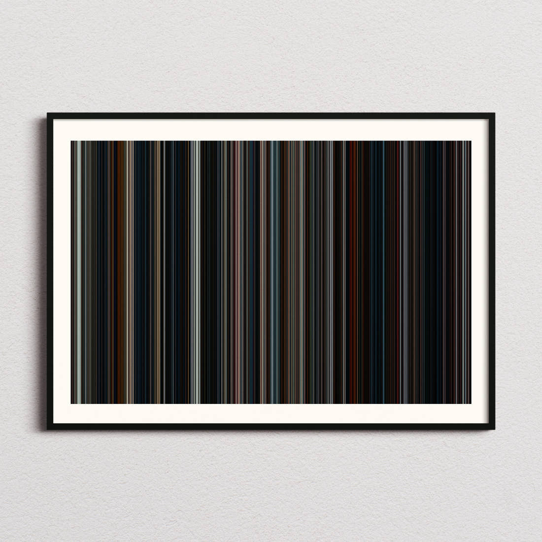 Wuthering Heights Movie Barcode Poster - Barcode Only