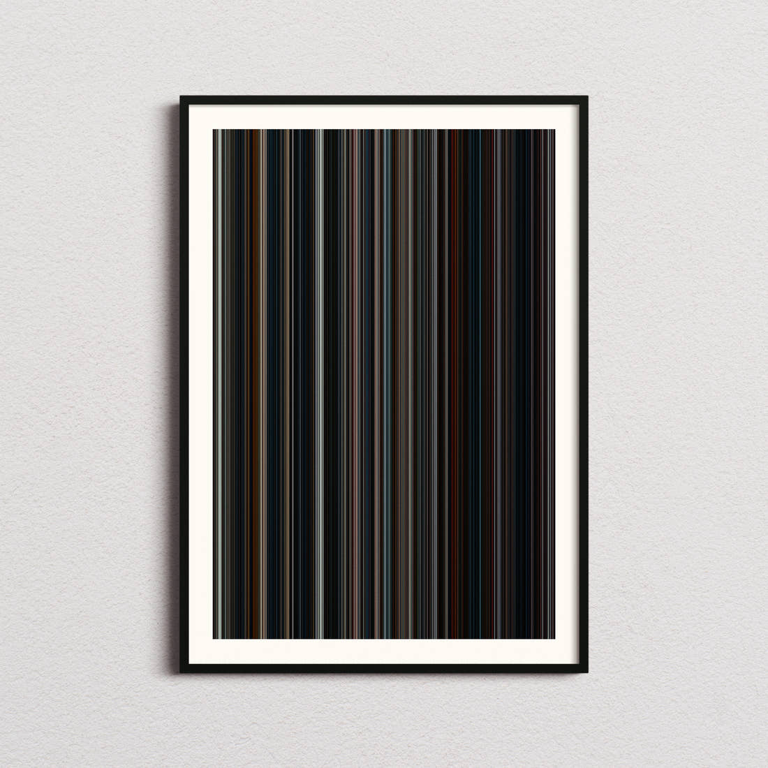 Wuthering Heights Movie Barcode Poster - Barcode Only