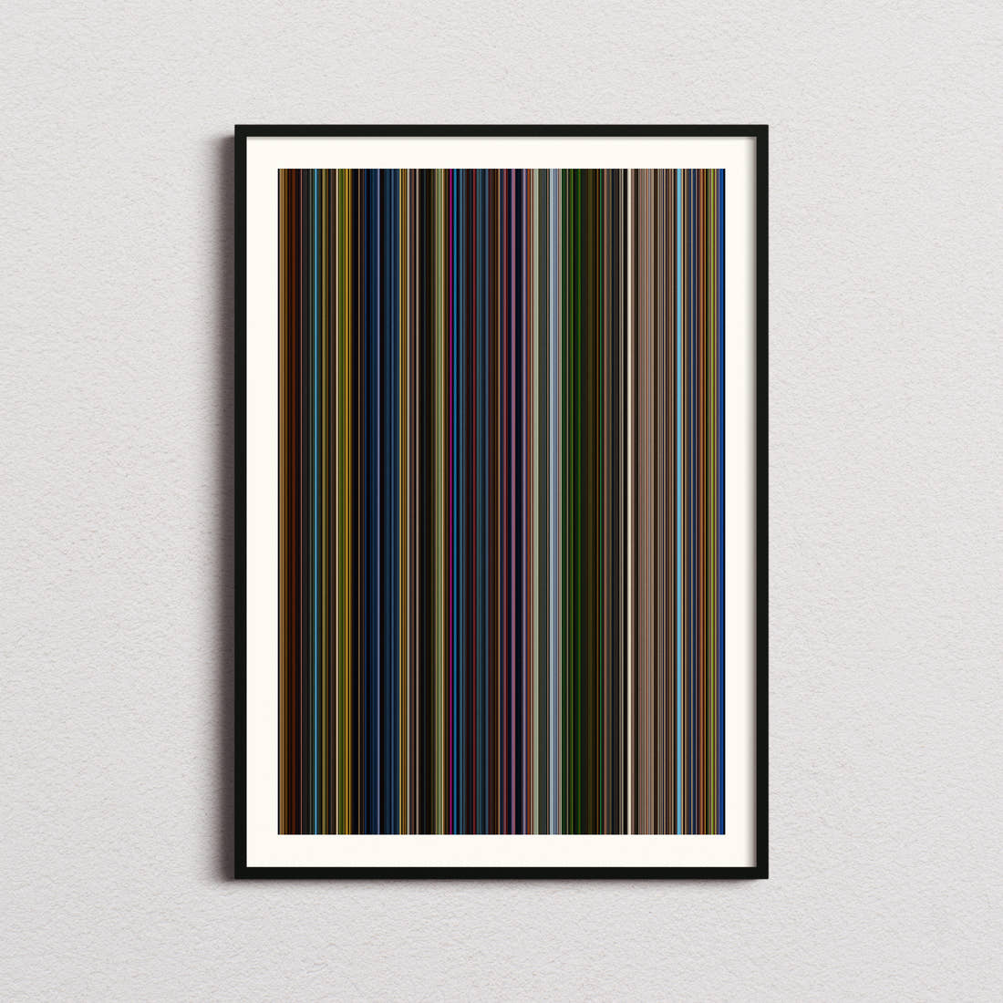 X-Men: Apocalypse Movie Barcode Poster - Barcode Only
