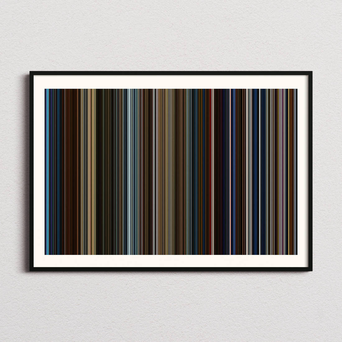 X-Men: Days of Future Past Movie Barcode Poster - Barcode Only