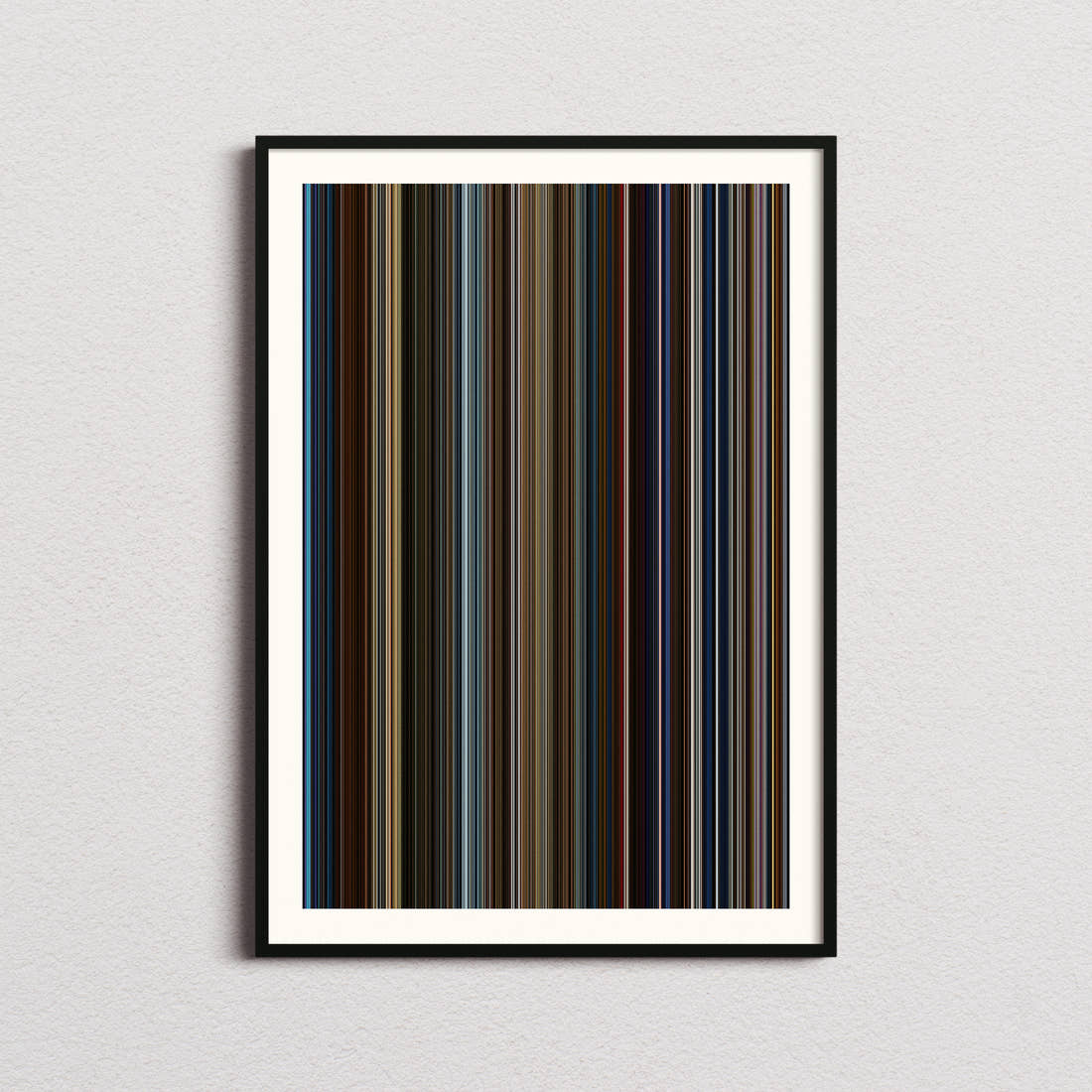 X-Men: Days of Future Past Movie Barcode Poster - Barcode Only