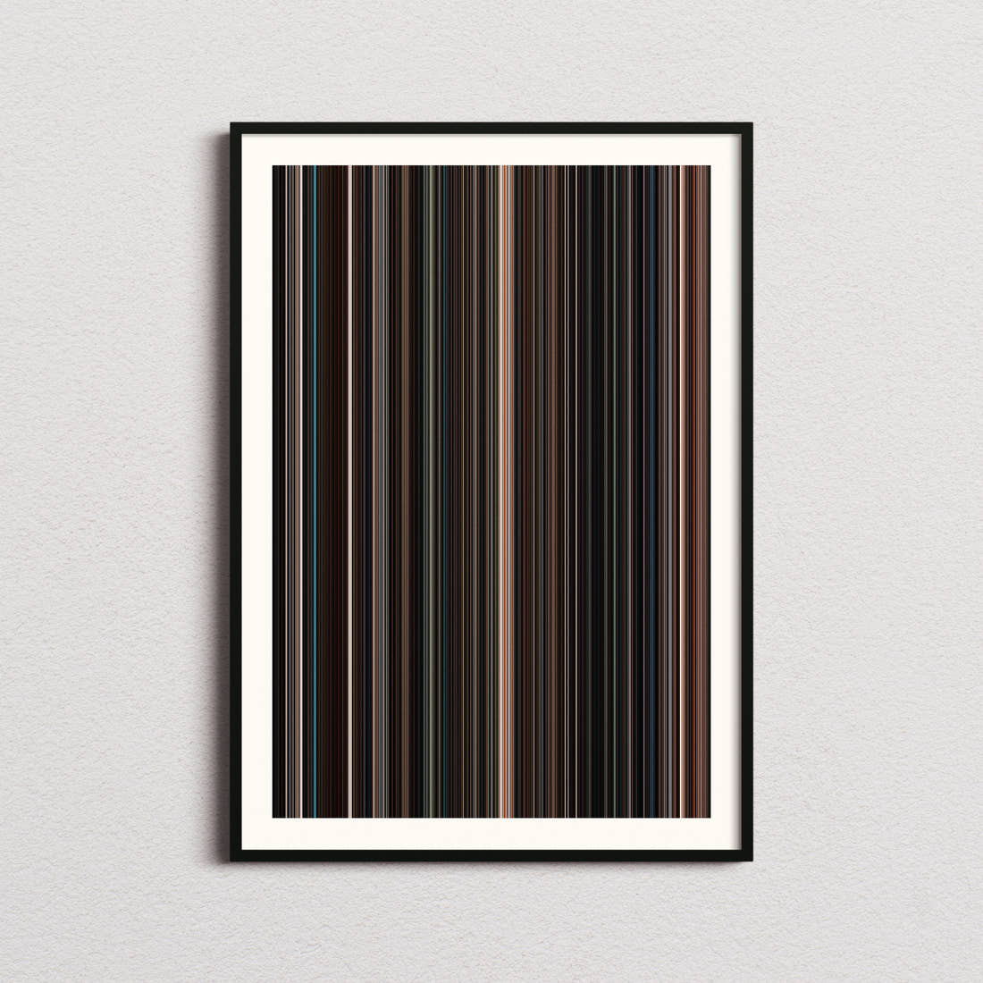 X-Men Origins: Wolverine Movie Barcode Poster - Barcode Only