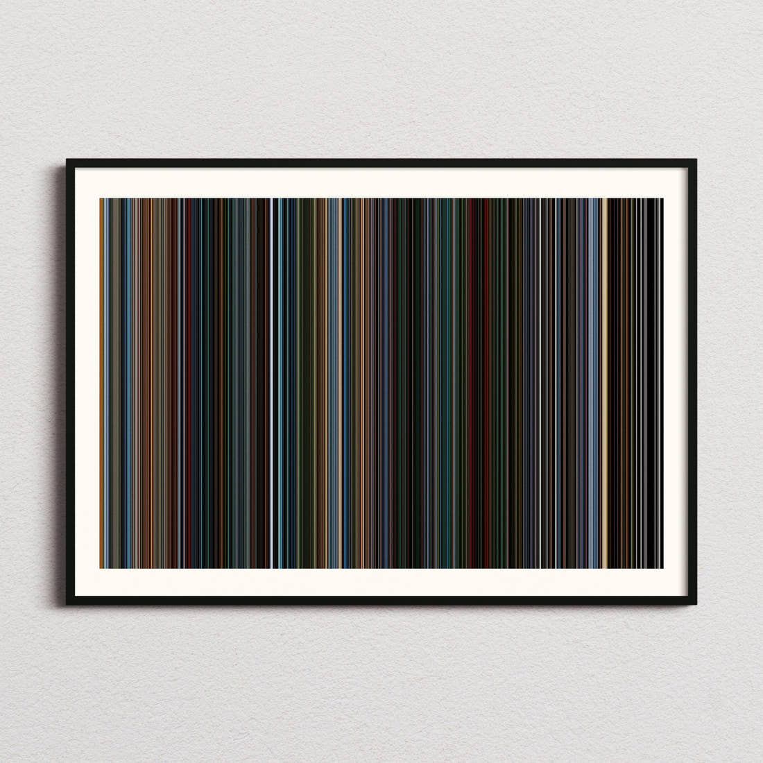 X2: X-Men United Movie Barcode Poster - Barcode Only