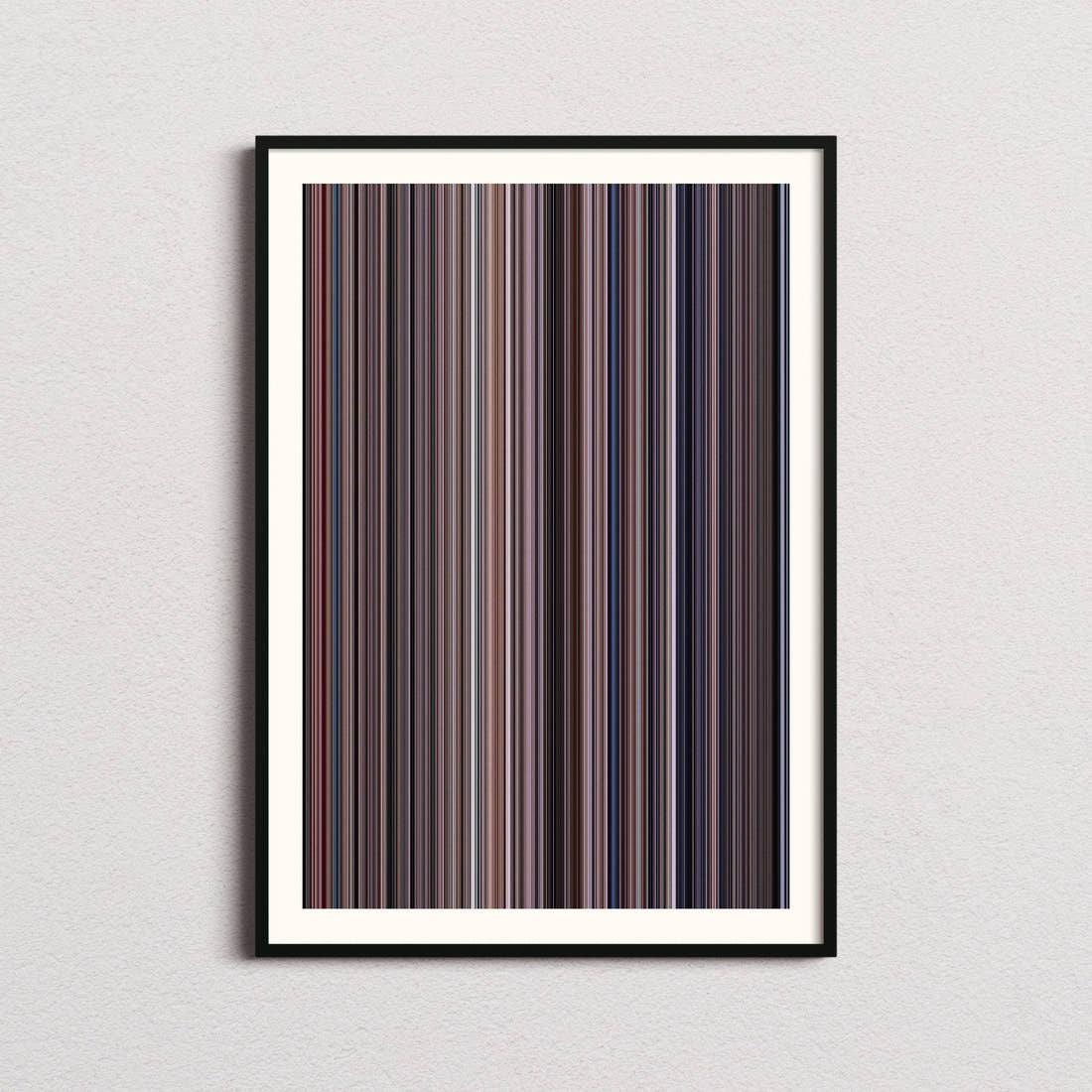 You Only Live Twice Movie Barcode Poster - Barcode Only