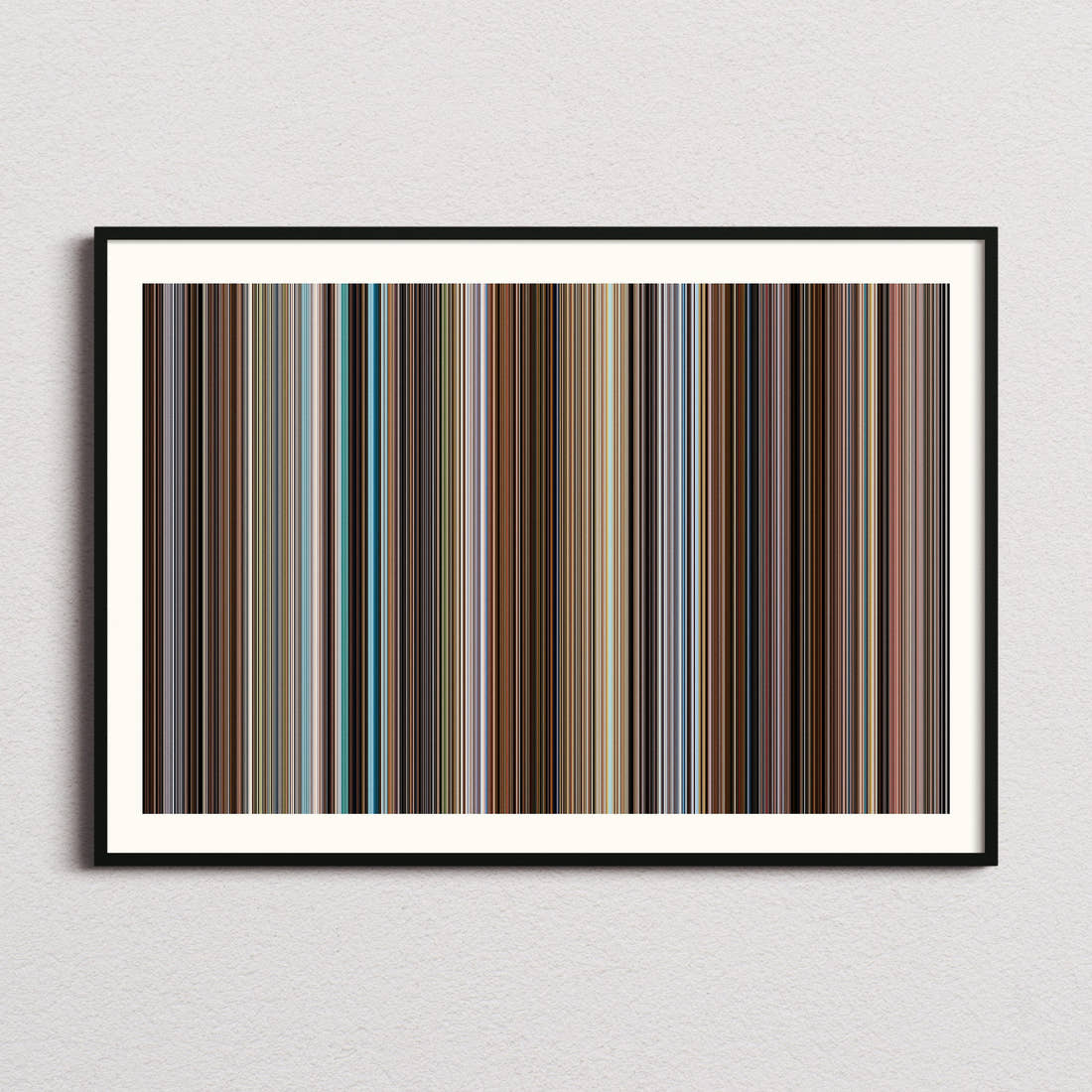 Zindagi Na Milegi Dobara Movie Barcode Poster - Barcode Only