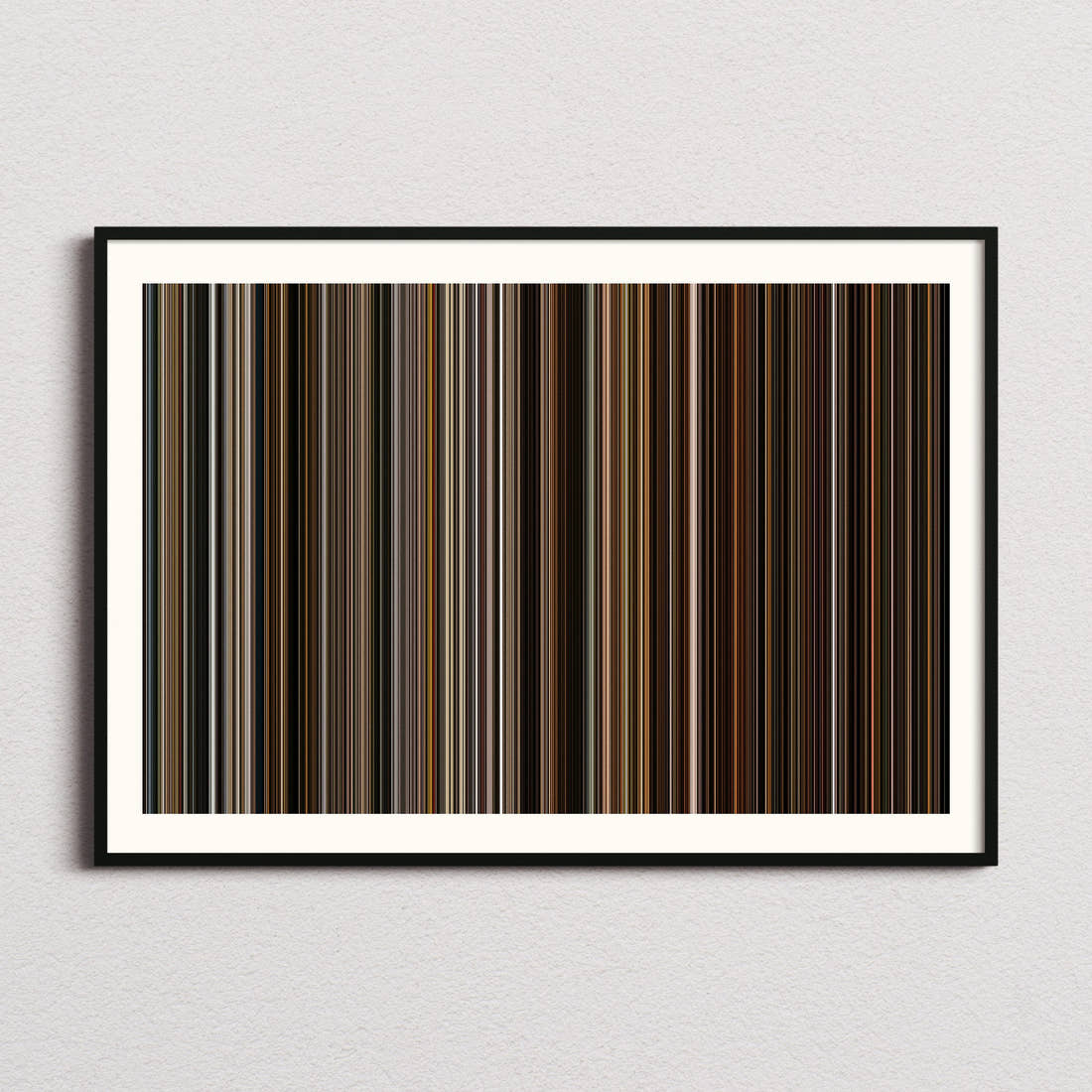 Zombieland Movie Barcode Poster - Barcode Only