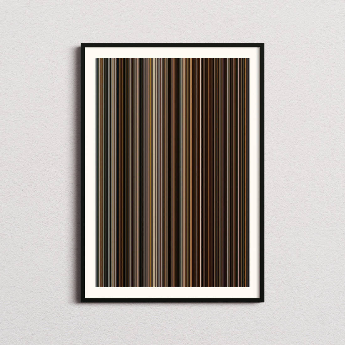 Zombieland Movie Barcode Poster - Barcode Only
