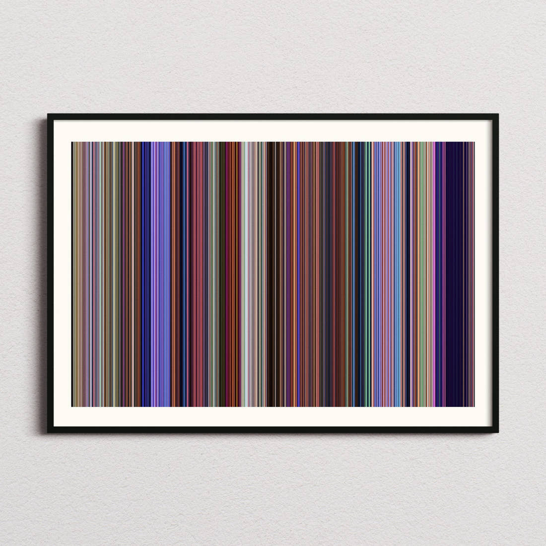 Zootopia 2 Movie Barcode Poster - Barcode Only